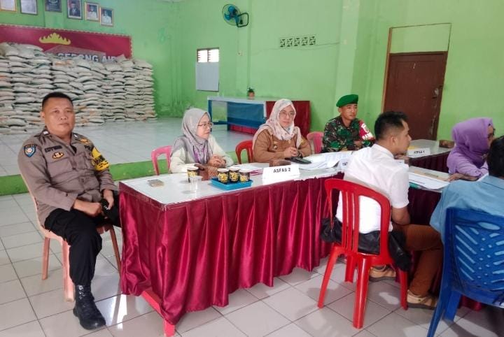 Pembagian Bantuan dari Bapanas di Kelurahan Gedong Air Tunggu Instruksi Pimpinan