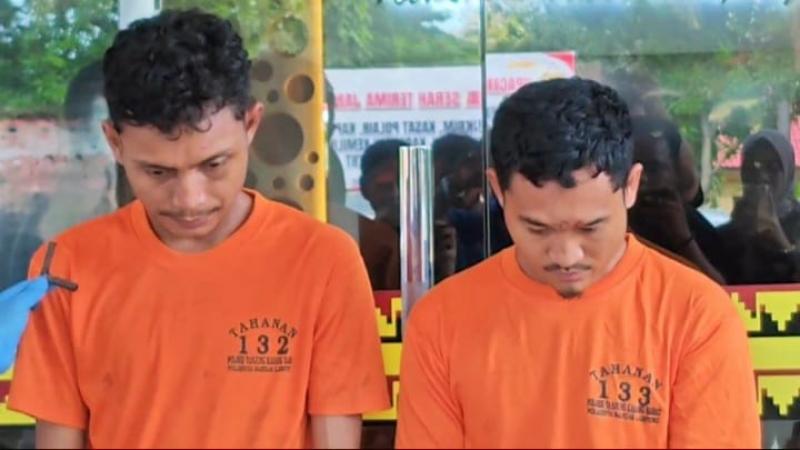 Kecanduan Judi Online, Dua Sopir Angkot Curi Motor Jamaah Masjid Saat Shalat Subuh