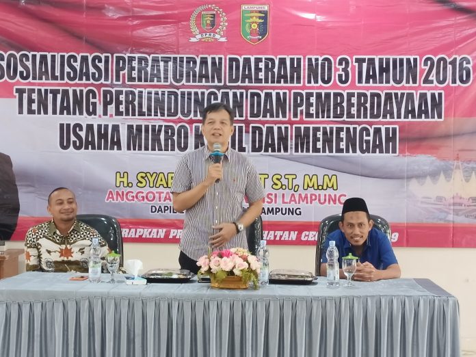 Dewan Bangkitkan Semangat UMKM