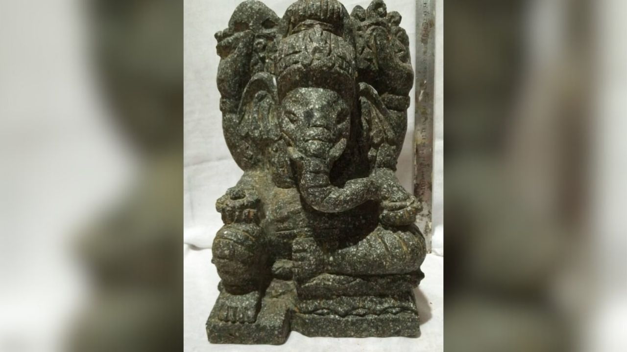 Penemuan Arca Ganesha di Kawasan Gunung Tangkil Sukabumi