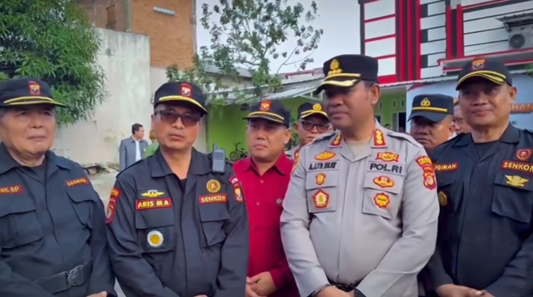 Kapolresta Bandar Lampung Lepas 90 Anggota Senkom Ikuti Pelatihan Harkamtibmas