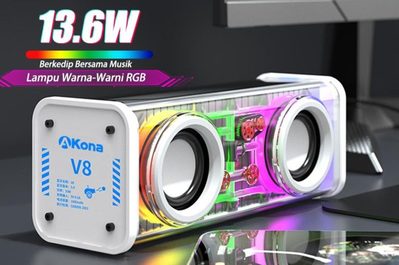 Akona Speaker Bluetooth: Solusi Audio Portable dengan Desain Modern dan Fitur Lengkap