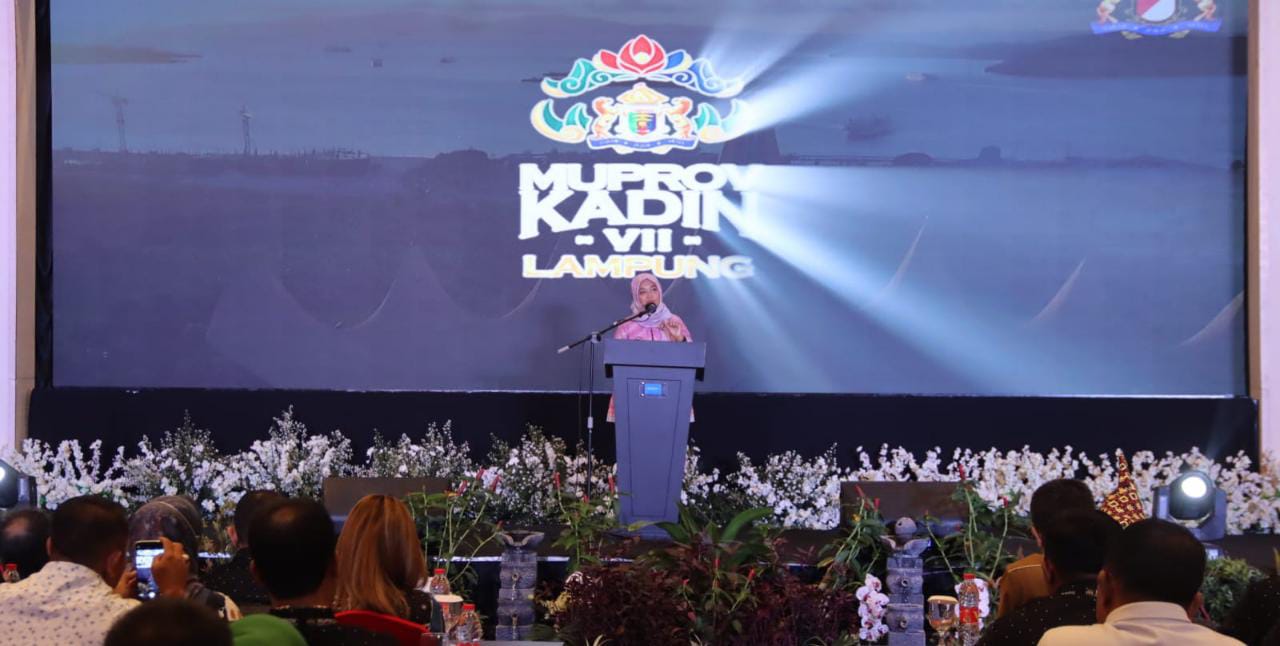 Buka Musprov Kadin Lampung, Nunik Berharap Sejalan dengan Program Pembangunan Lampung 