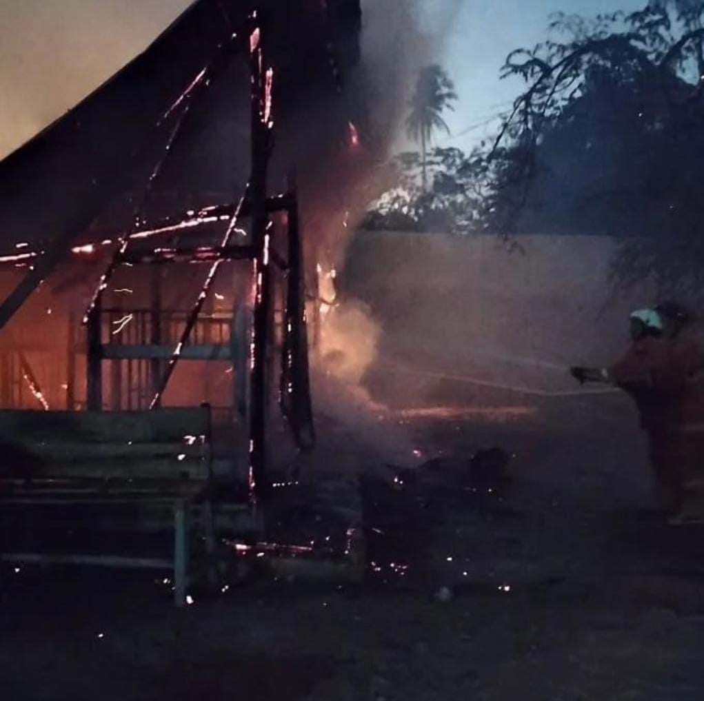 Kebakaran Terjadi di Pondok Tahfizd Nur Azzali, Allhamdulilah Tidak Ada Korban Jiwa