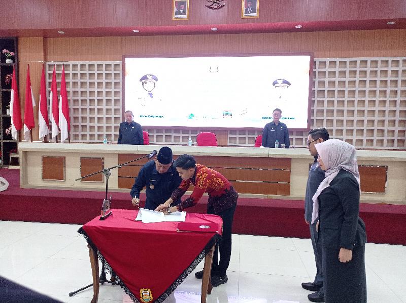 Pemkot Bandar Lampung Lantik 39 Tenaga Fungsional Menjelang Pergantian Tahun