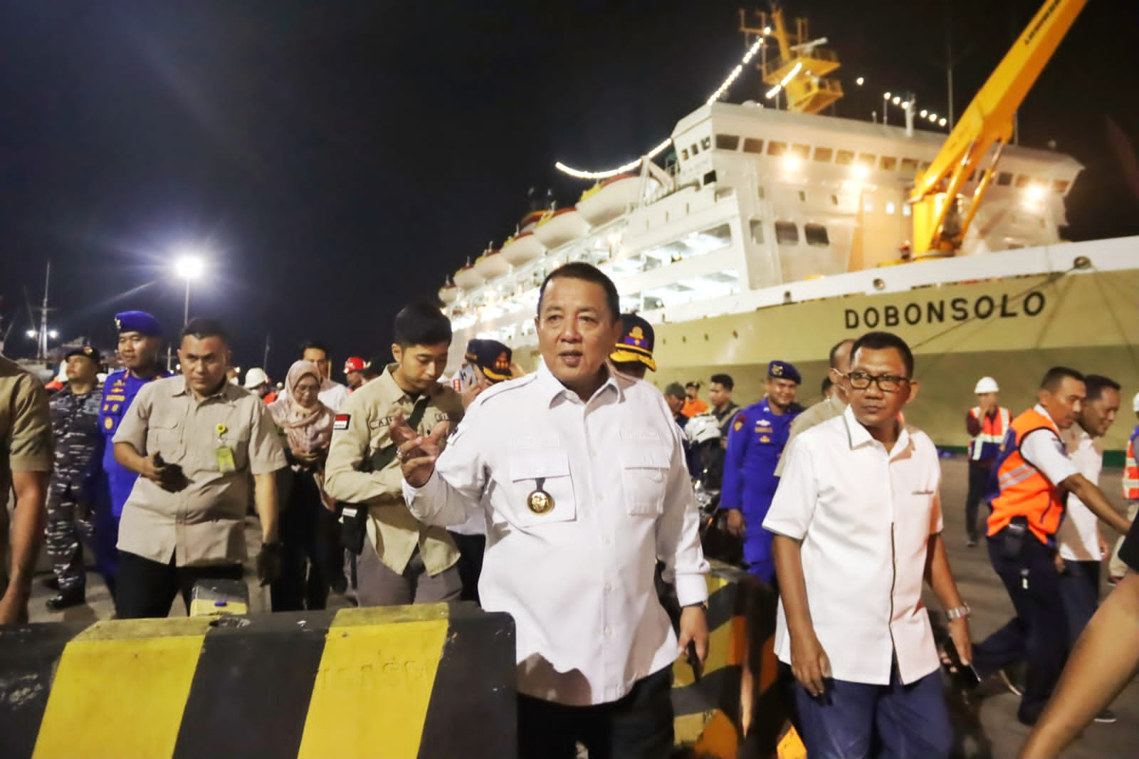 Gubernur Arinal Lepas Sambut Pemudik Roda 2 di Dermaga C Pelabuhan Panjang