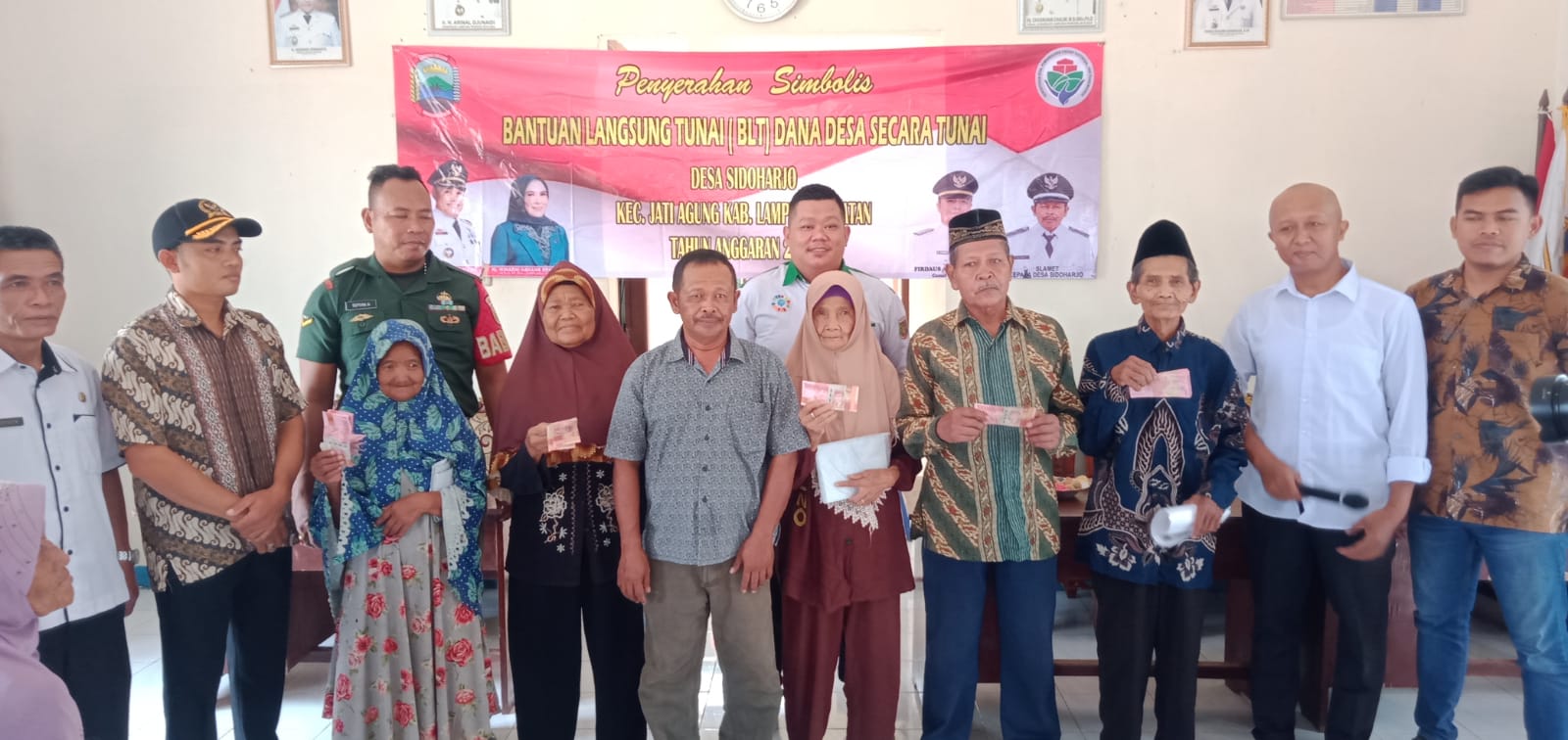 Pemerintah Desa Sidoarjo Salurkan BLT DD Tahap Dua ke 28 KPM