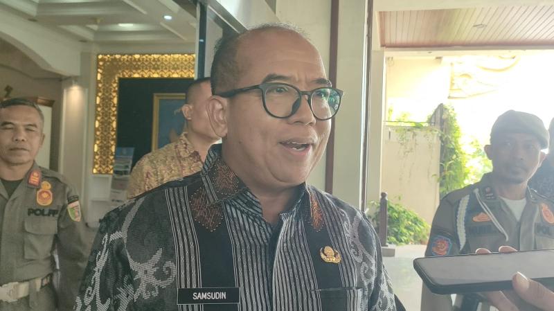 Hari Pertama Kerja, Pj Gubernur Samsudin Kumpulkan Pejabat Tinggi Pratama di Lingkungan Pemprov Lampung 