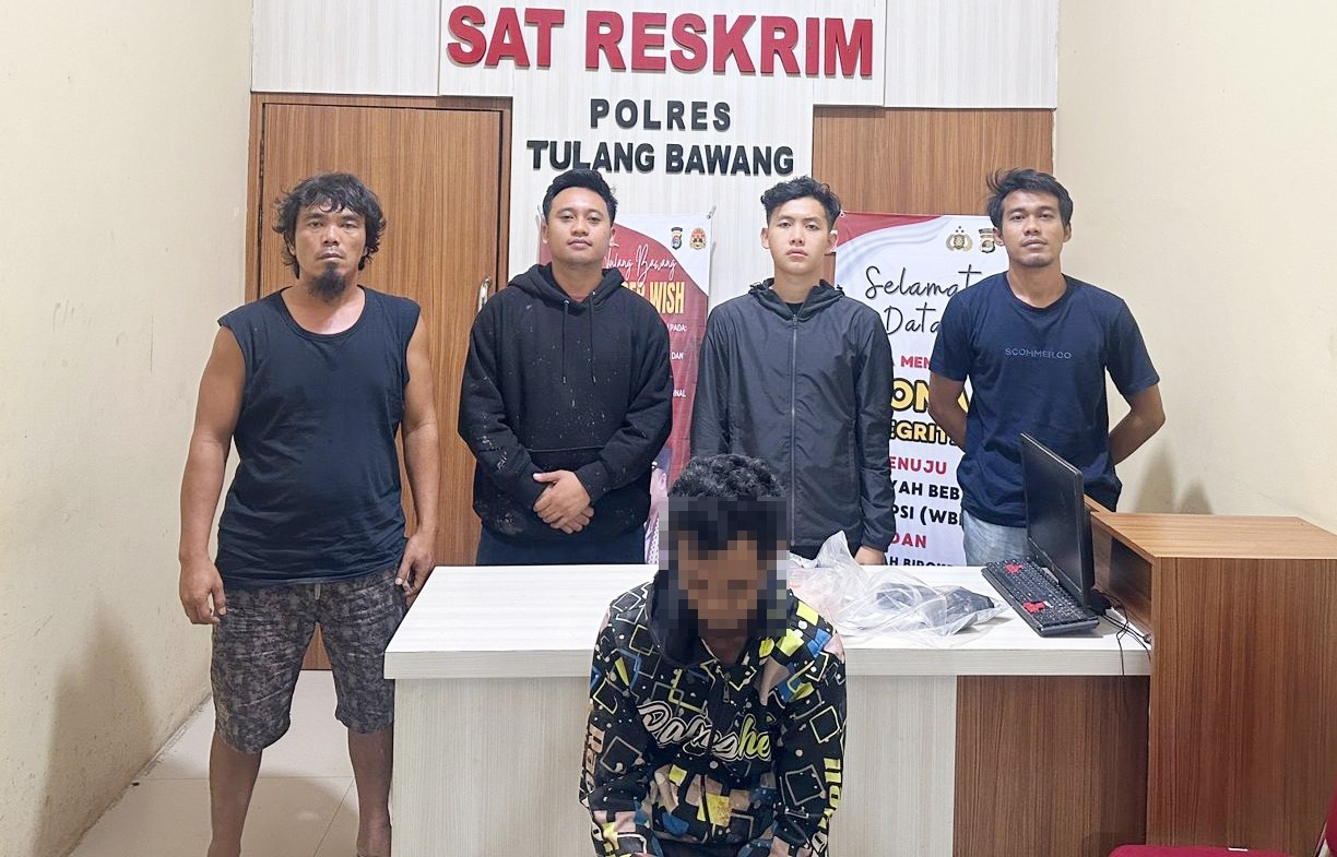 Curas Sadis di Tulang Bawang Akhirnya Diringkus Polisi