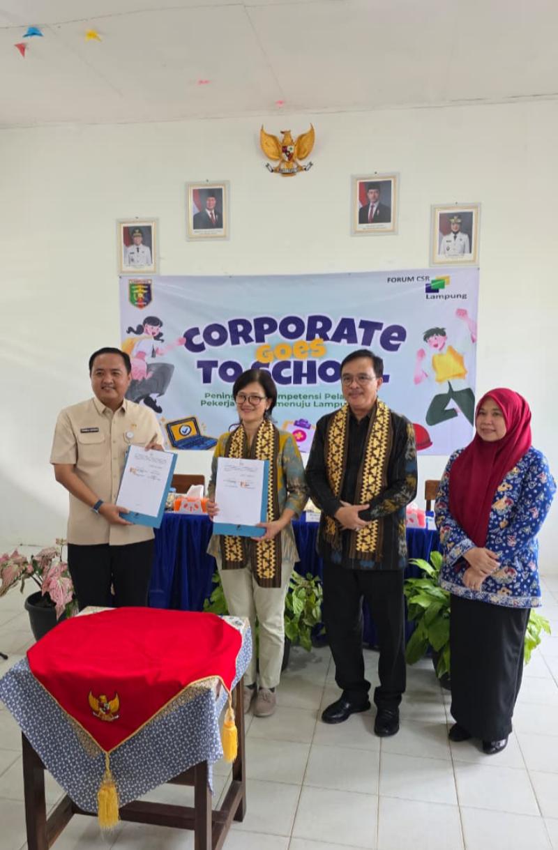 Disdikbud–Disnaker Lampung Gandeng Forum CSR Dorong Peningkatan Kompetensi Lulusan SMK