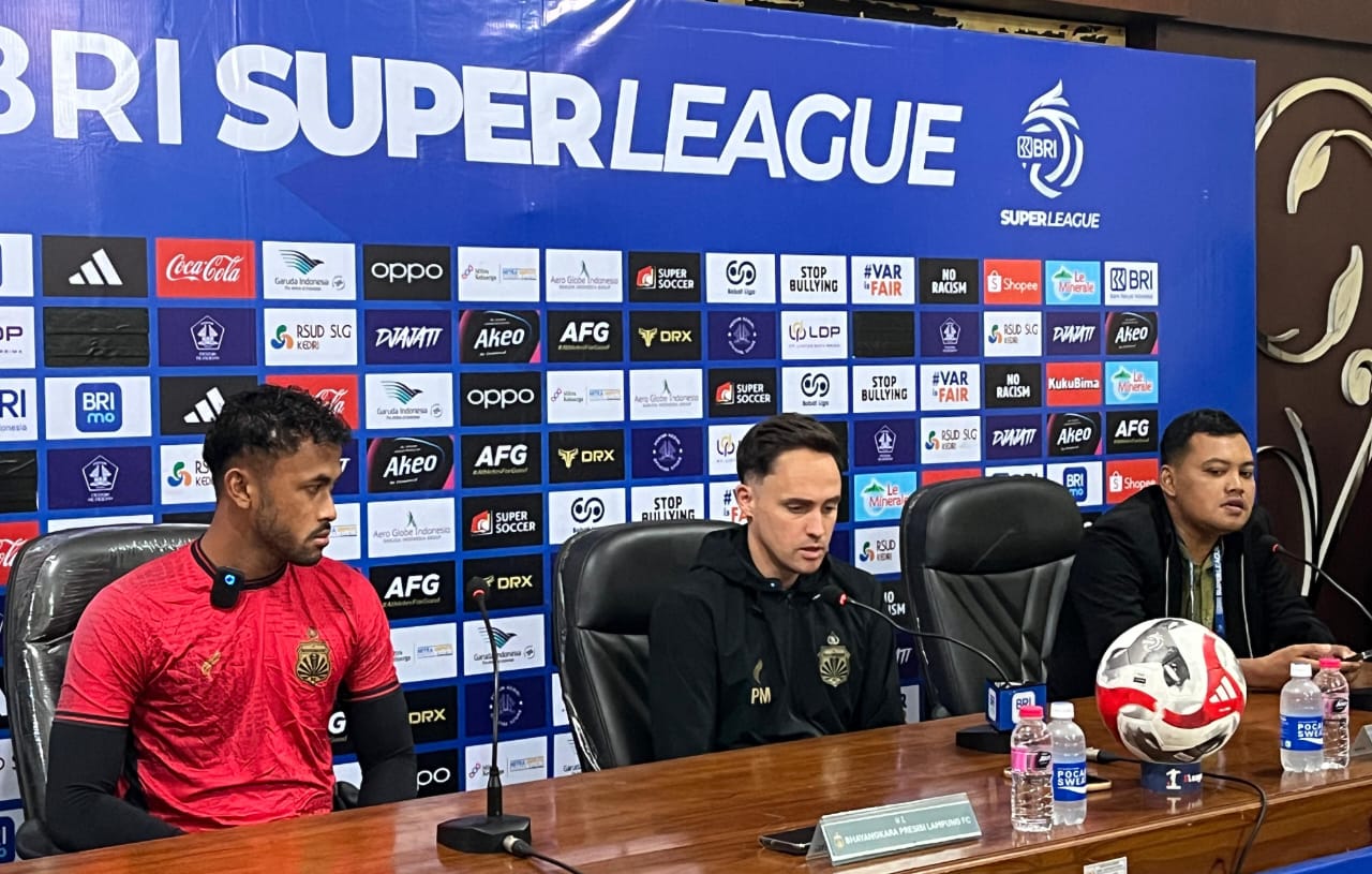 Bhayangkara Presisi Lampung Datang Percaya Diri Hadapi Persik Kediri