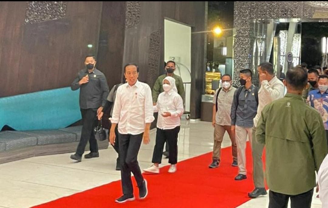 Tiba di Lampung, Jokowi Bermalam di Novotel 
