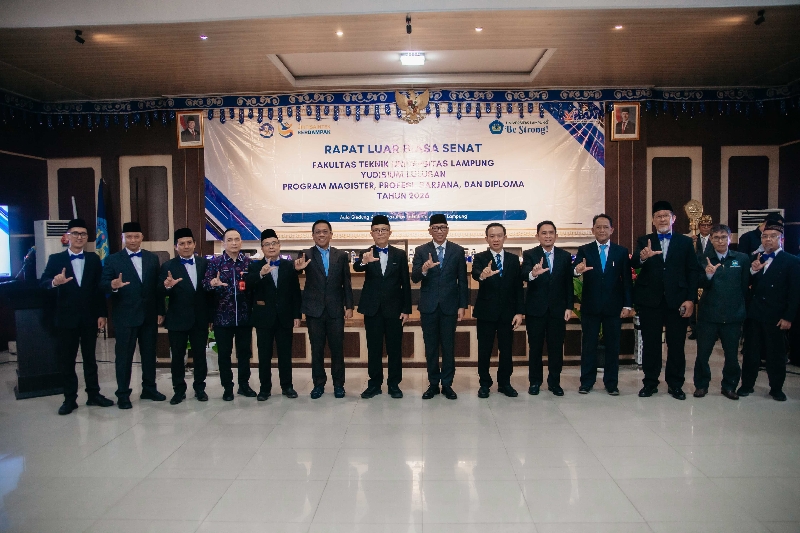 Gubernur Lampung Ajak Lulusan Teknik Ciptakan Solusi dan Lapangan Kerja