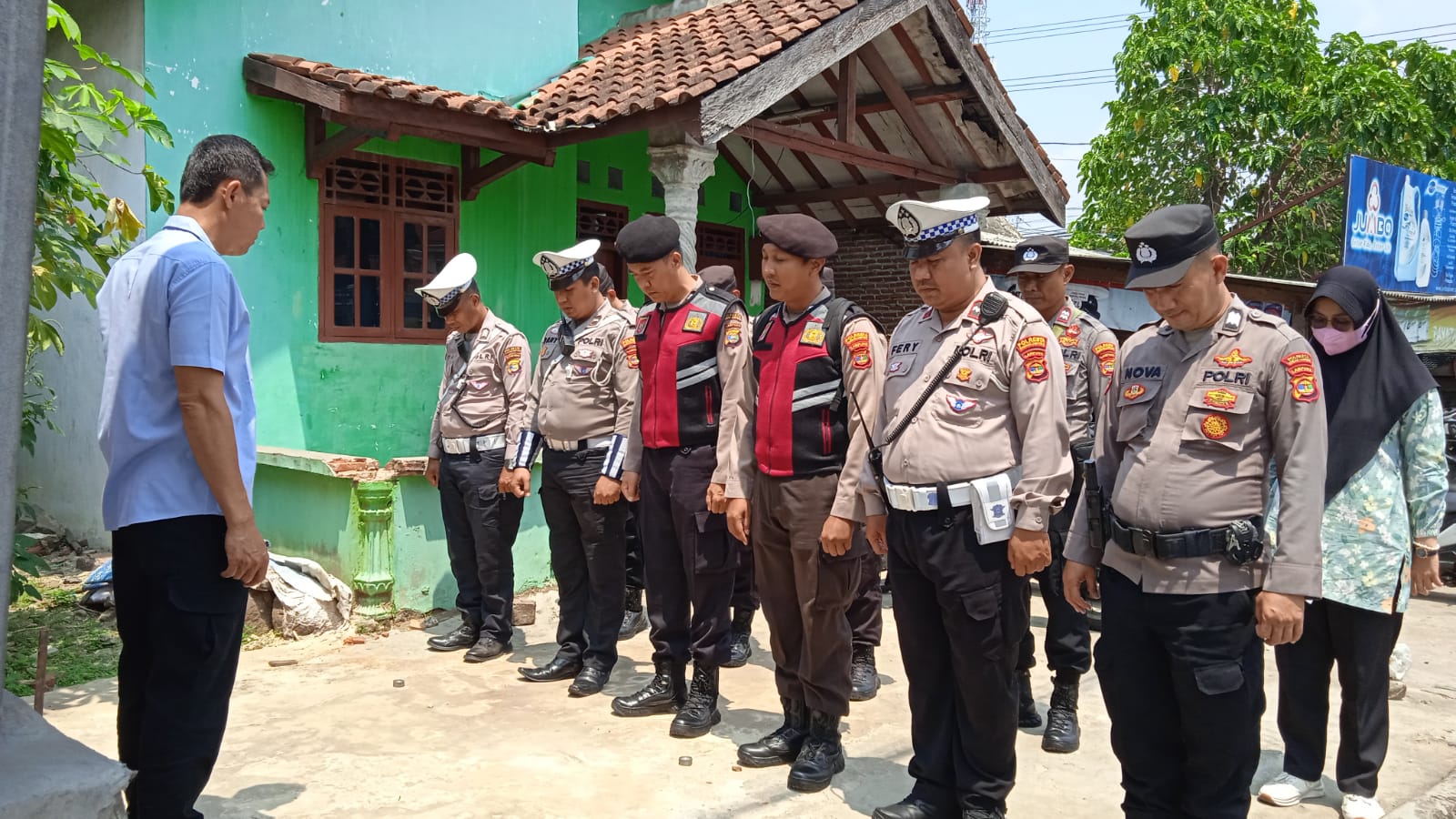 111 Personel Polisi Amankan Kampanye 2 Paslon Wali Kota Bandar Lampung Hari Ini