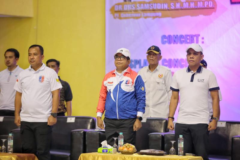 Pj Gubernur Samsudin Buka VIP Marching Battle Competition Gubernur Lampung Cup 2024