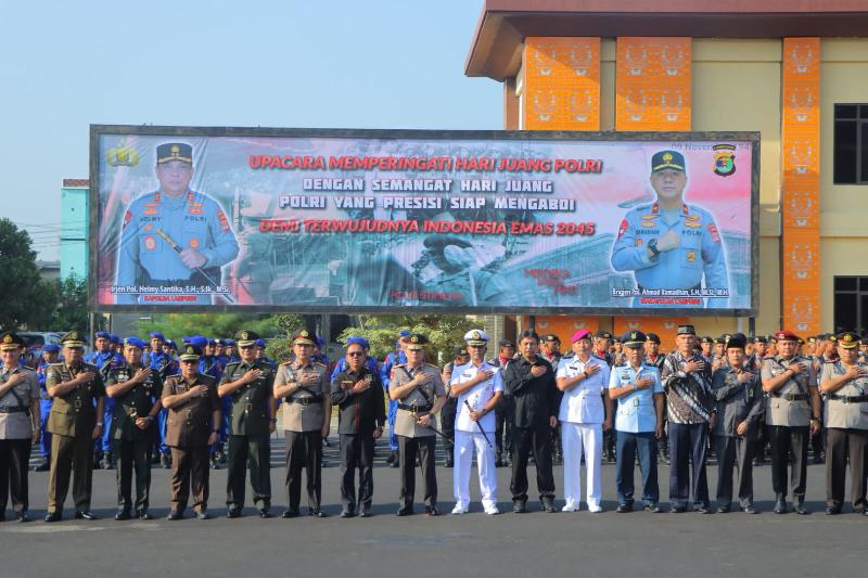 Peringati Hari Juang Polri, Kapolda Lampung: Tanamkan Semangat Juang Untuk Mengabdi