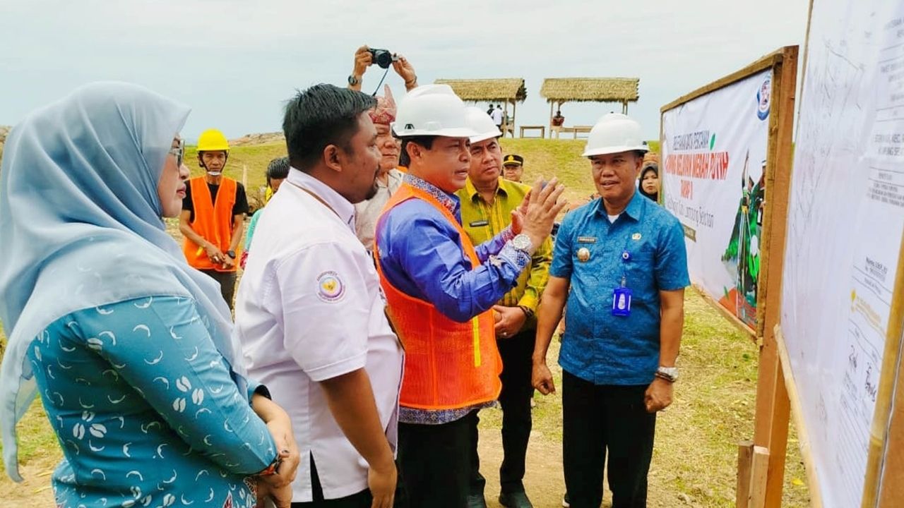 Desa Kunjir Jadi Lokasi Ketiga Kampung Nelayan Merah Putih Lampung Selatan