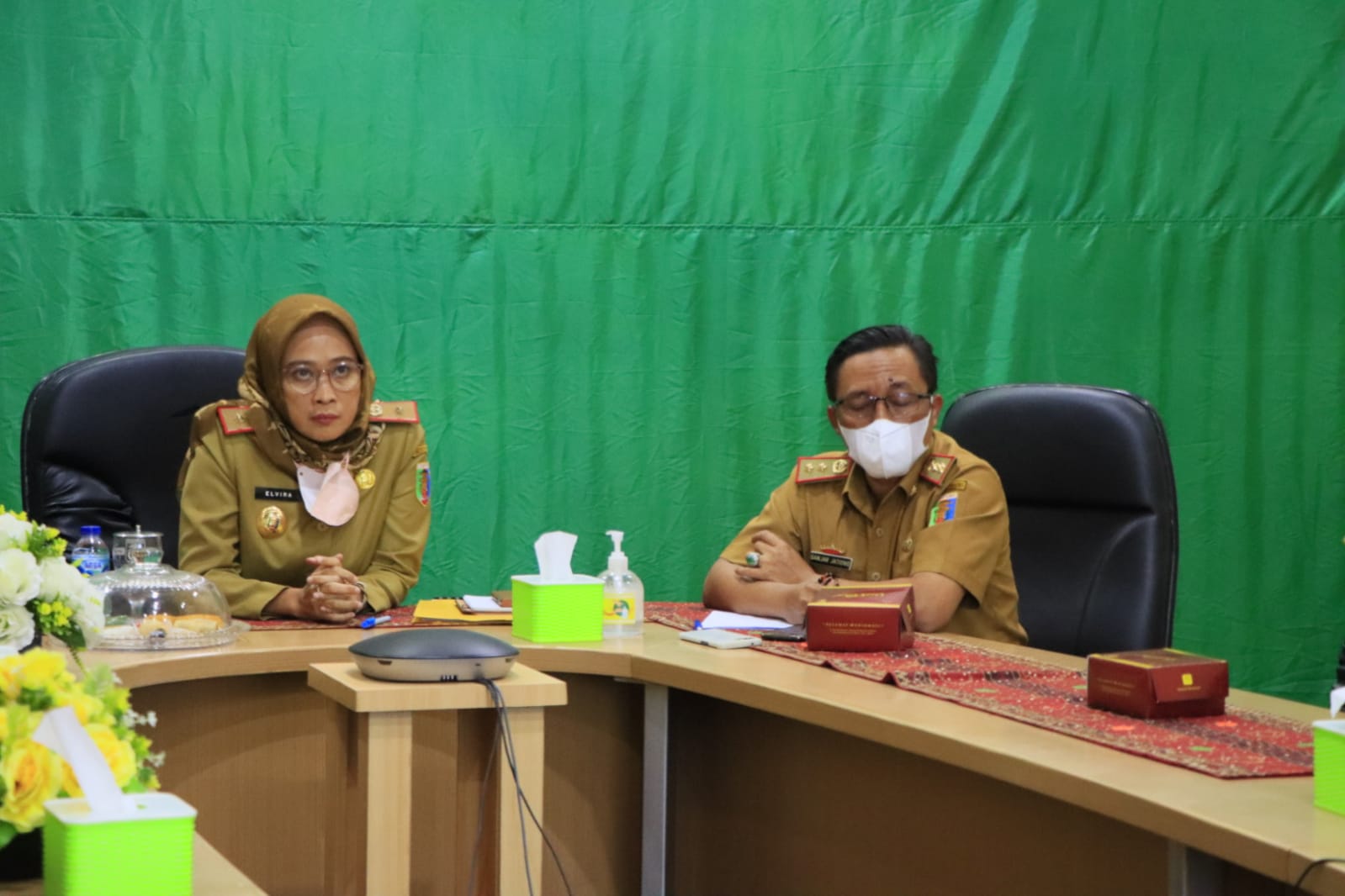 Pemprov Lampung Ikuti Rakor Gernas BBI Secara Virtual dengan Kementerian Perindustrian