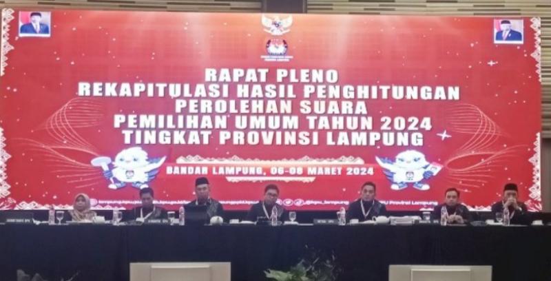 Berikut Daftar 85 Anggota DPRD Lampung Hasil Pleno KPU Provinsi Periode 2024-2029