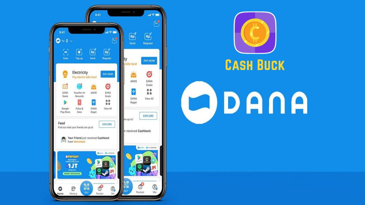 Cara Dapat Saldo DANA Gratis dari Cashbucks