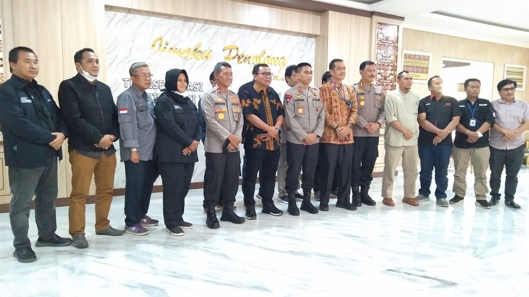 Sehari Bertugas, Kapolda Lampung Undang Pimpinan Media Massa