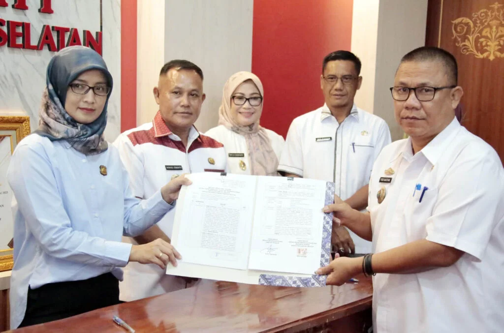 7 Kepala Perangkat Daerah di Lampung Selatan Teken PKS dengan Kejaksaan