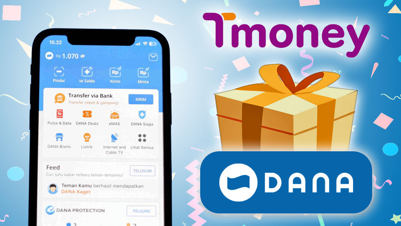 T-Money Bagi-Bagi Saldo DANA Gratis hingga Ratusan Ribu Rupiah, Begini Cara Dapatnya Tanpa Ribet