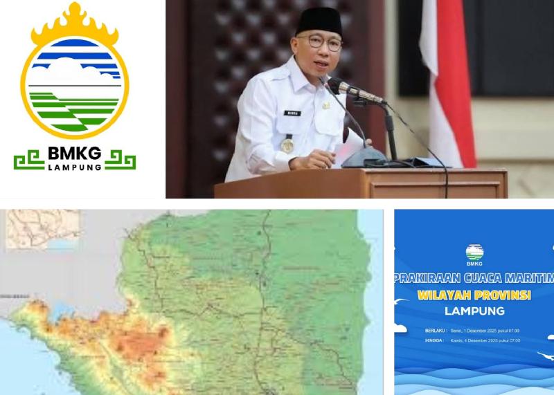 Peringatan Dini BMKG: Cuaca Ekstrem Ancam Lampung, Pemerintah Daerah Diminta Siaga