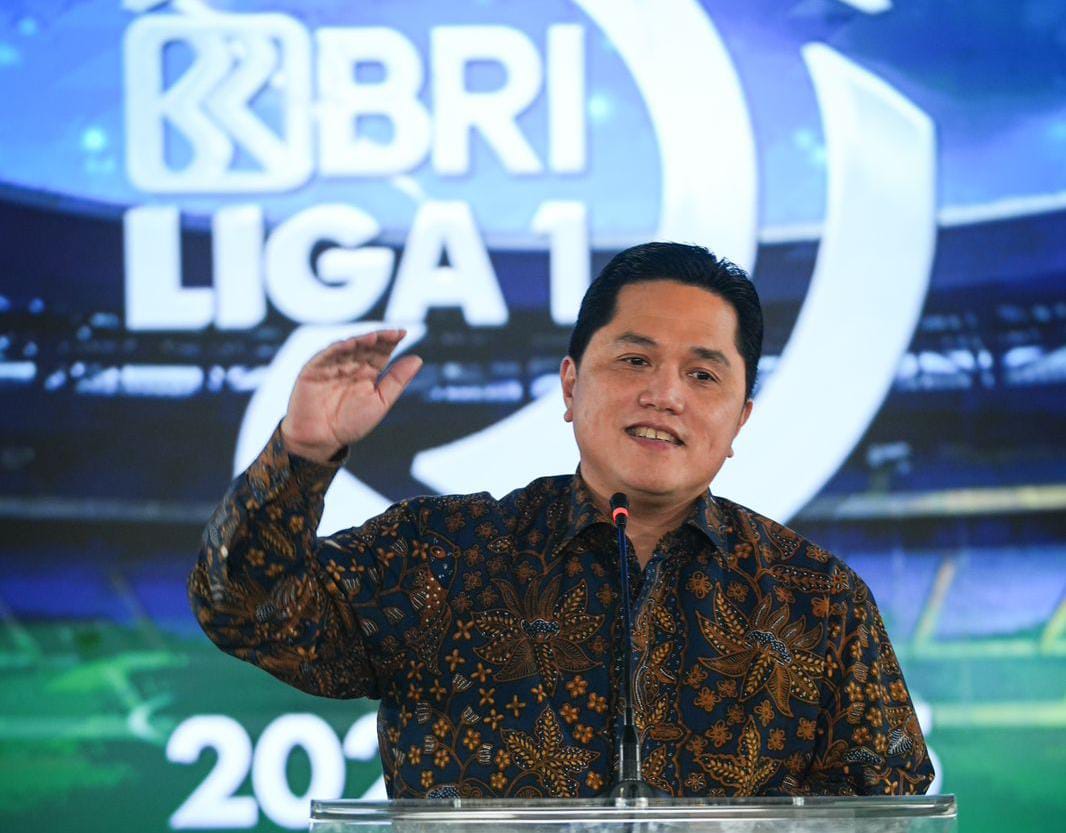 Target Erick Thohir: BRI Liga 1 Siap Bersaing di Asia