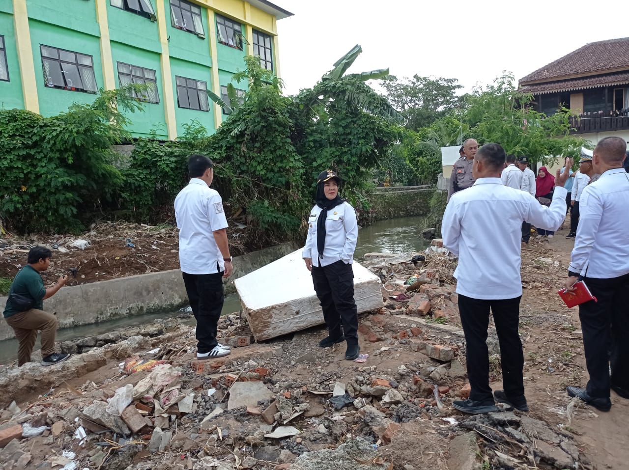 Pemkot Bandar Lampung Kebut Pembangunan Tanggul Jebol Pasca Banjir