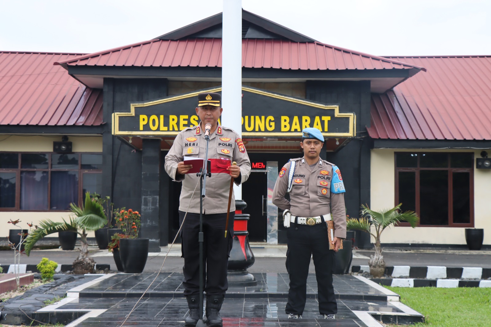 Polres Lambar Terapkan Program Pemolisian Masyarakat melalui Polisi RW