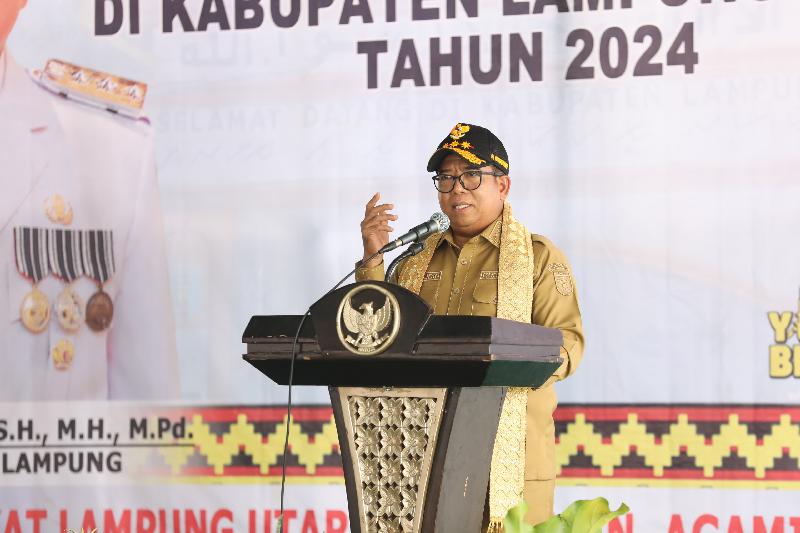 Pj Gubernur Samsudin Ajak Semua Pihak Bersinergi Turunkan Angka Stunting di Lampung Utara