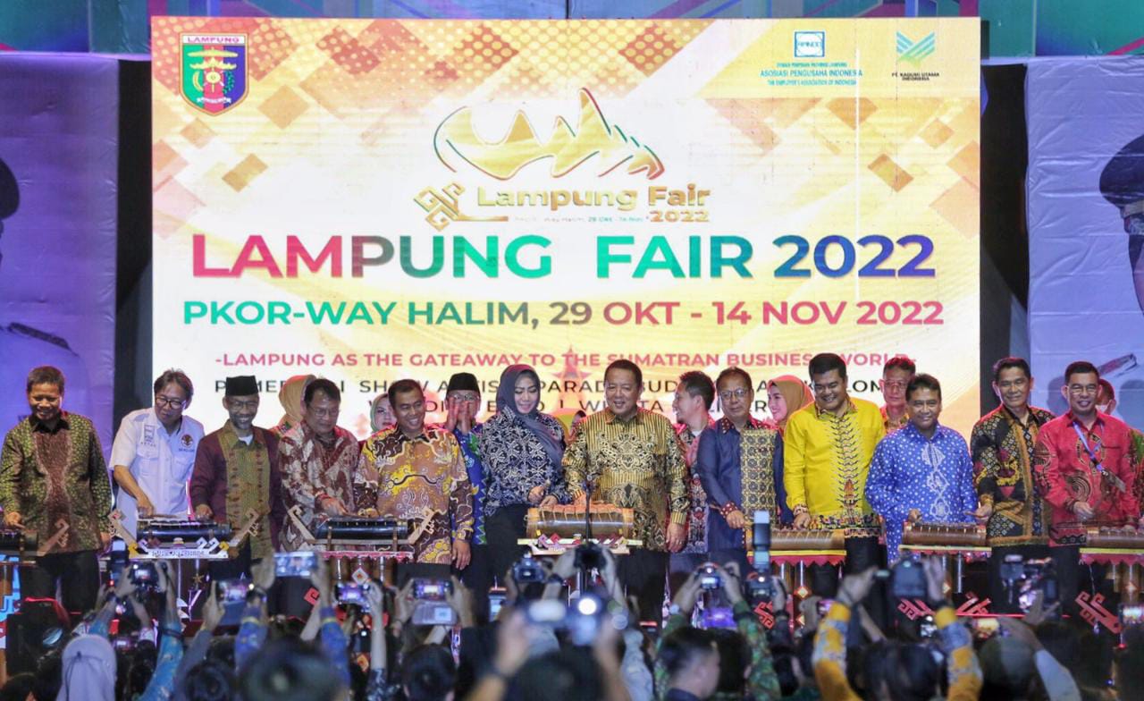 Arinal Buka Lampung Fair, Sedikitnya 200 Stand Ambil Bagian dan Siap Layani 700 Ribu Pengunjung 