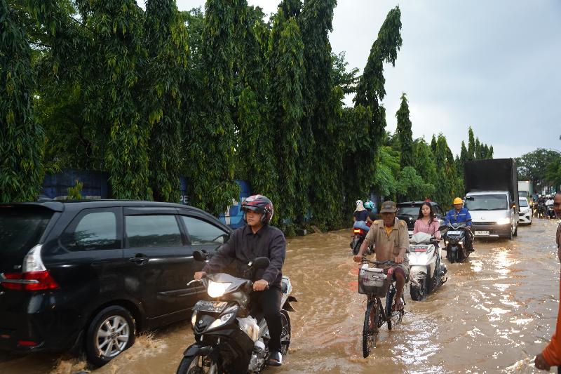 Penutupan Drainase oleh Pelindo, Diduga Sebabkan Banjir di Jalan Yos Sudarso dan Permukiman Warga