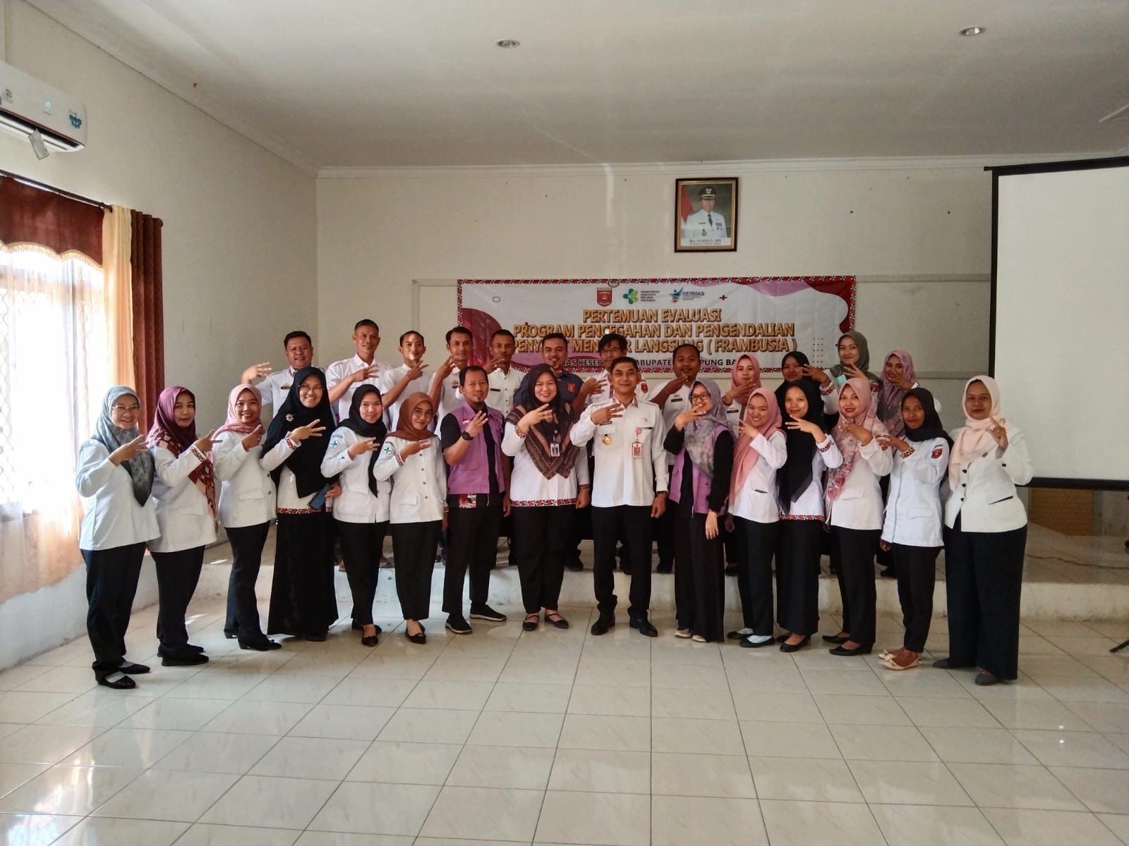 Dinkes Lampung Lakukan Review dan Assesment Eradikasi Frambusia di Lampung Barat