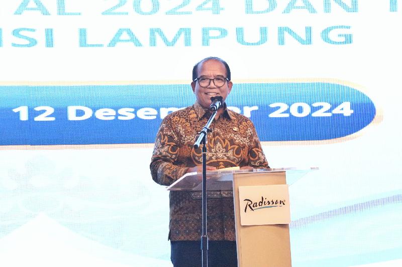 Pj Gubernur Lampung Buka HLM TPID Pastikan Stabilitas Harga Hadapi Nataru