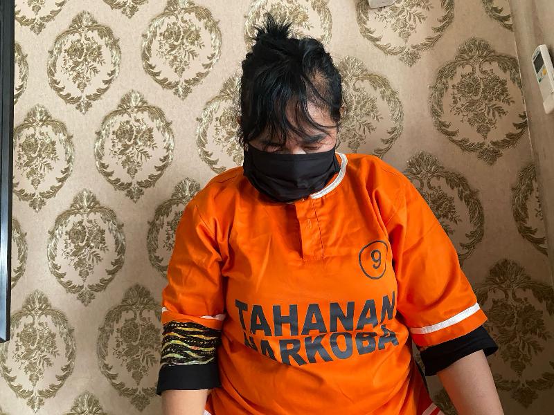 Simpan Ratusan Gram Sabu, IRT di Bandar Lampung Ditangkap