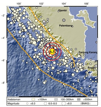 Gempa Bumi 6,5 SR di Kaur Terasa Kuat di Pesbar