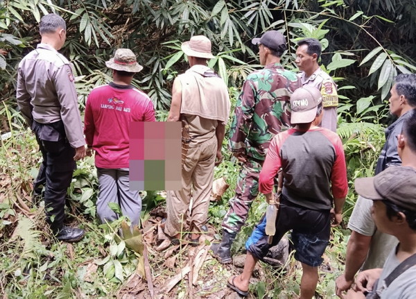 Pamit Memancing, Seorang Pria di Way Kanan Ditemukan Tak Bernyawa Dengan Luka Sayatan 