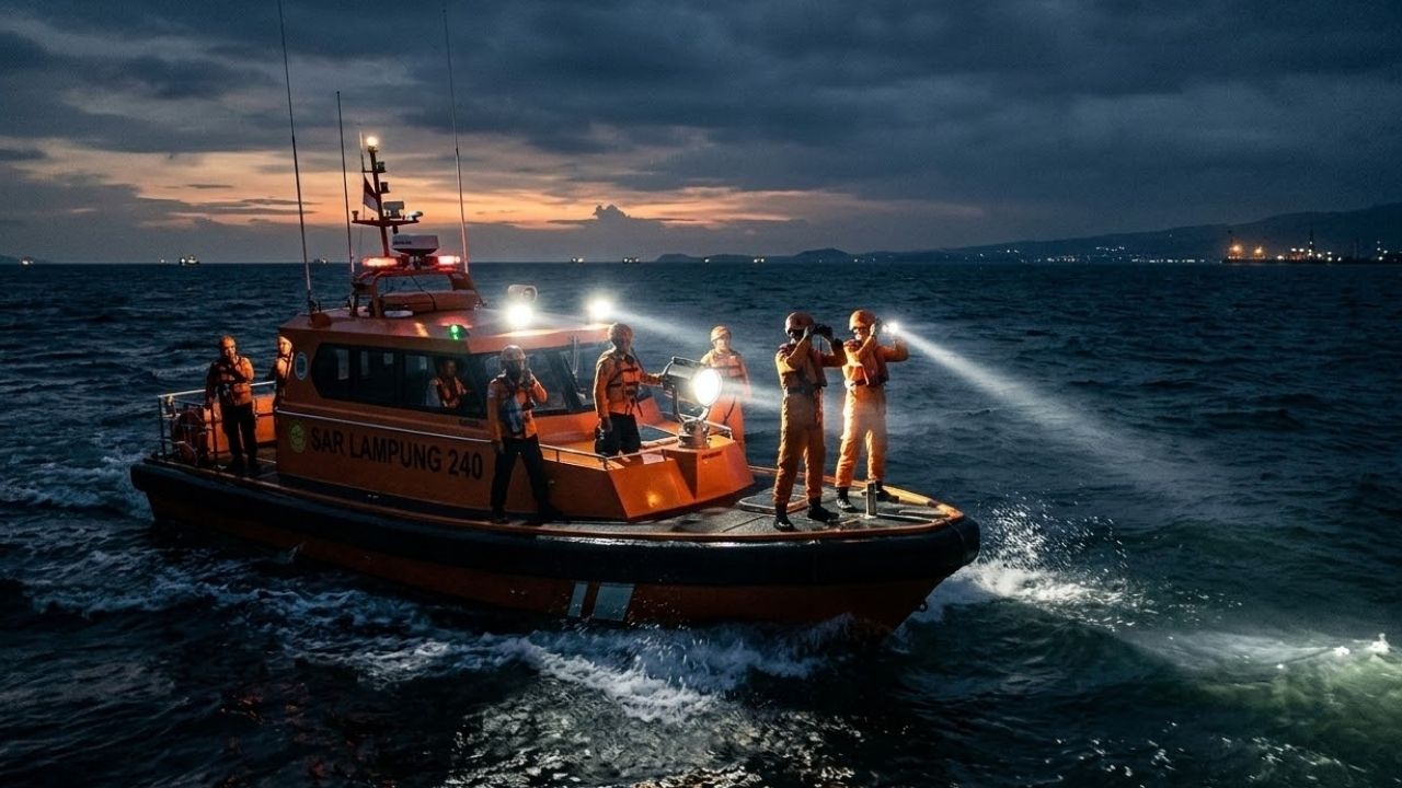 Pencarian Nelayan Hilang di Pesisir Barat Dihentikan Sementara