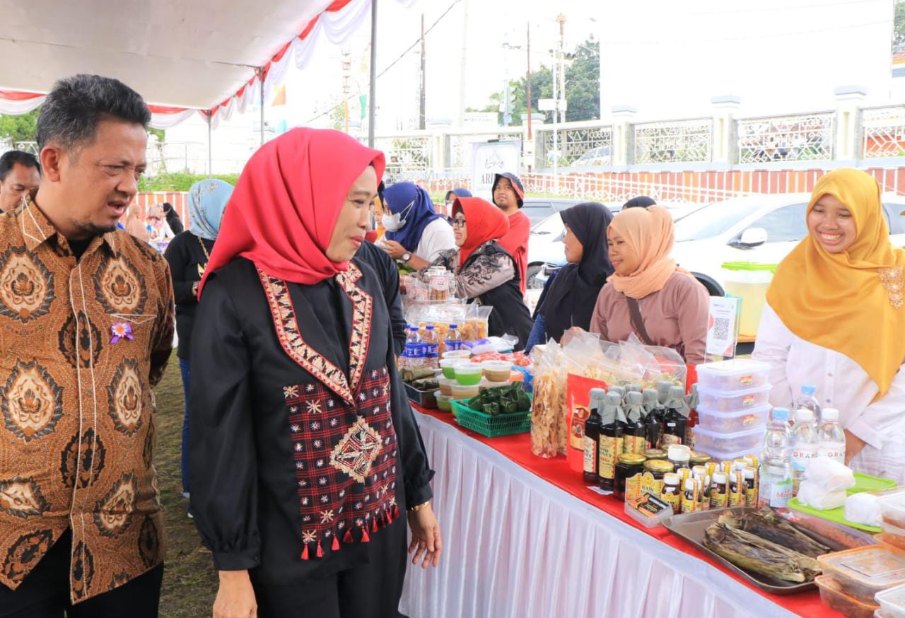Rangkaian HUT Ke-59 Provinsi Lampung, Pemprov Adakan Pasar Murah dan Bazar UKM