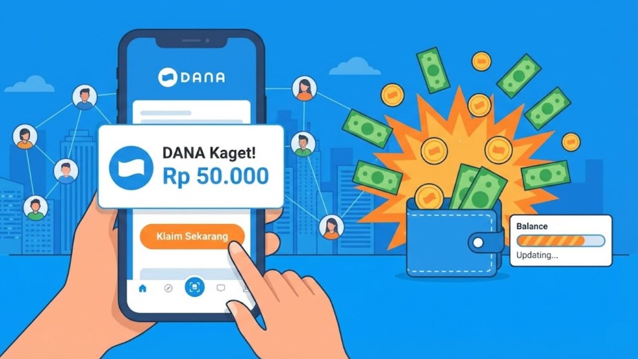DANA Kaget 11 Februari 2026: Peluang Saldo hingga Rp331.000