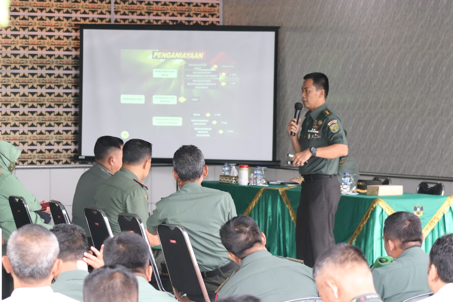 Penyuluhan Hukum di Kodim KBL, Letkol Agus : Upaya Mencegah Pelanggaran Dimulai dari Mindset