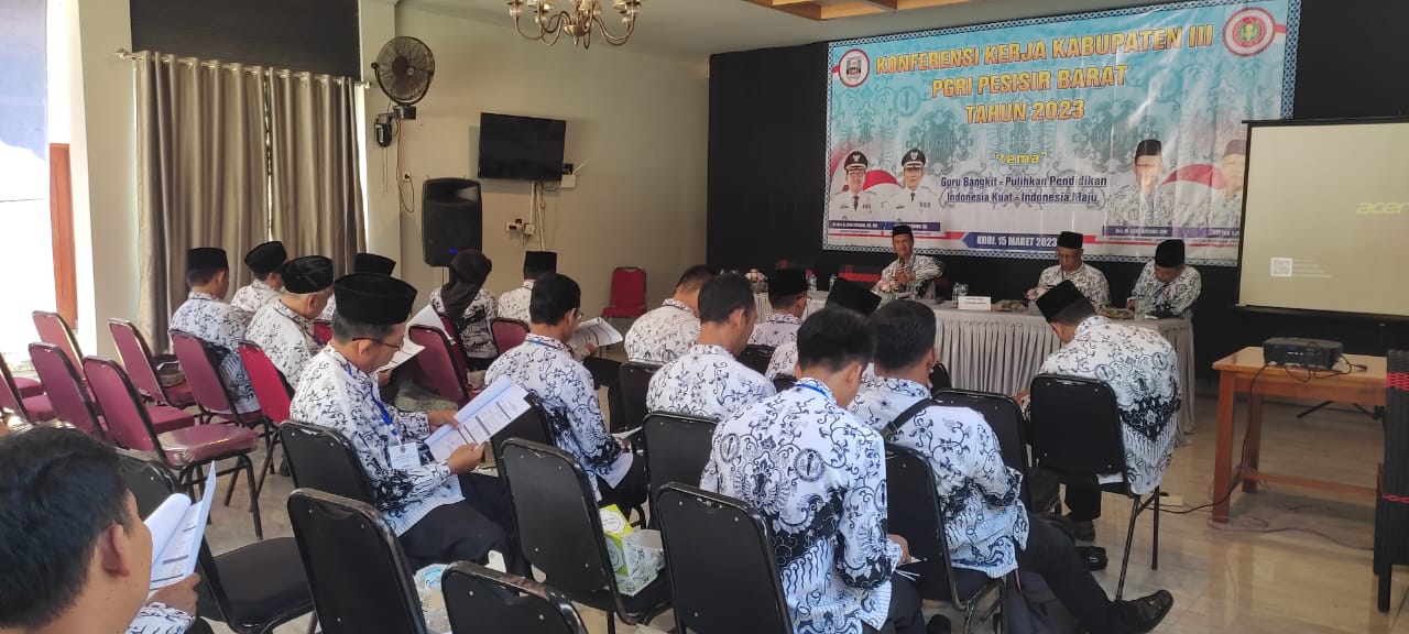 PGRI Pesbar Gelar Konkerkab ke-III