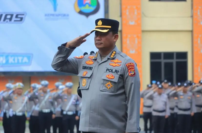 Polda Lampung Gelar Upacara Peringatan Haornas ke-42 Tahun 2025