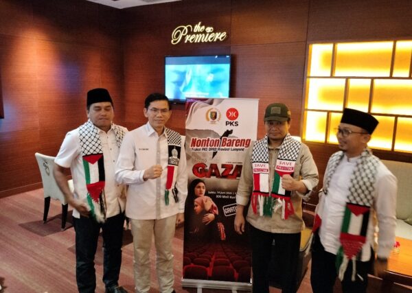 Fraksi PKS DPRD Provinsi Lampung Gelar Nonton Bareng Film “Hayya 3: Gaza” 
