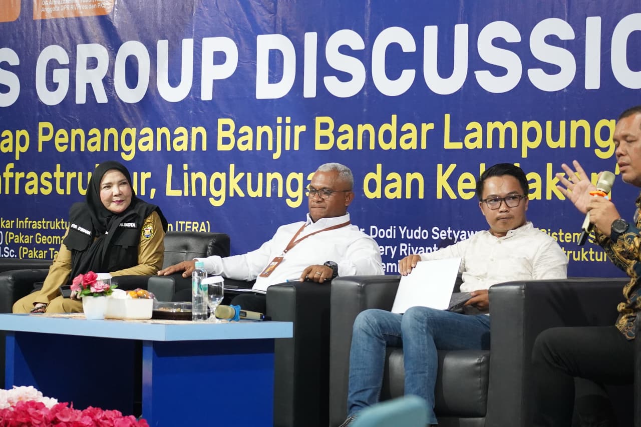 FGD Banjir Bandar Lampung: BBWS Mesuji Dorong Solusi DAS Terpadu
