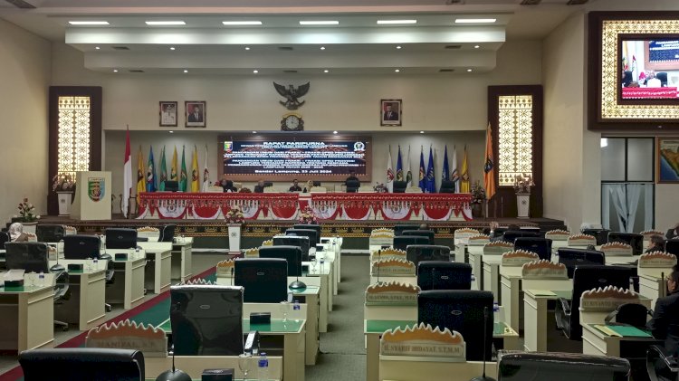 DPRD Lampung Gelar Paripurna