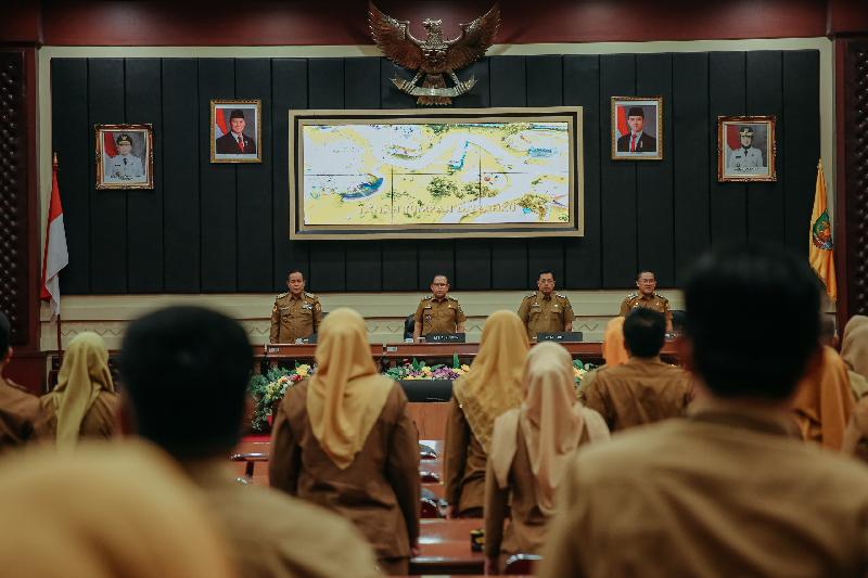 Pemprov Lampung Sosialisasikan Pergub Jam Kerja ASN, Ditetapkan Minimal 37 Jam 30 Menit Per Minggu