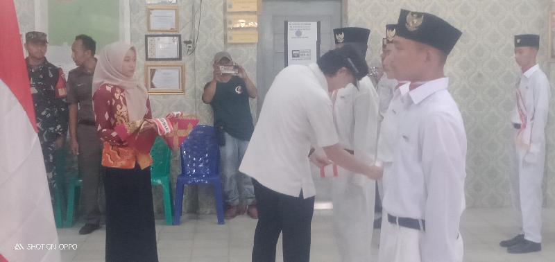 Paskibraka Kecamatan Jatiagung Resmi Dikukuhkan 